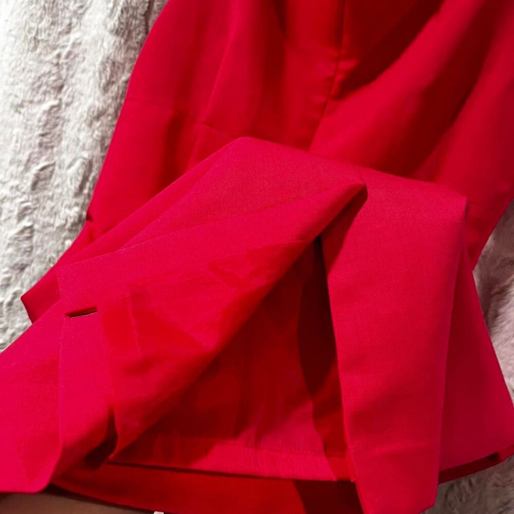 BLACK LABEL BY EVAN-PICONE HOT PINK/RED SIZE 16 sleeveless dress - Picture 5 of 8